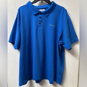 Columbia Men's Blue Polo Shirt
Size XXL, like new